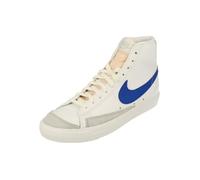 Baskets Homme Nike Blazer Mid 77 VNTG en Cuir Blanc - Lacets - Style Vintage 44