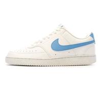 Baskets Homme - NIKE - Court Vision Low - Blanc/Bleu - Tige Synthétique 42 1/2