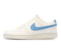 Baskets Homme - NIKE - Court Vision Low - Blanc/Bleu - Tige Synthétique 42 1/2