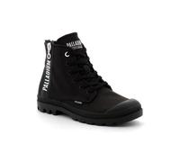 Baskets Homme - PALLADIUM - Pampa 2 Back Zip Canvas Noir - Fermeture Zip - Toile 100% coton 36