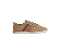 Baskets Homme - PEPE JEANS - Maoui Tape - Couleur Camel - Fermeture Lacets - Détails Contrastés 44