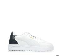 Baskets homme - PUMA - Shuffle Downtown - Blanc & Bleu marine - Lacets - Synthétique / Textile 43