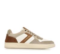 Baskets homme - Redskins - Zenican - Cuir - Beige/Blanc - Léger 43