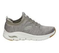 Skechers Homme Arch Fit Waveport Basket, Taupe Mesh/Trim, 43 EU