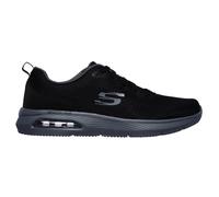 Baskets Homme SKECHERS 52556 Noir - Dessus Synthétique - Fermeture Lacets - Talon Plat 42 1/2