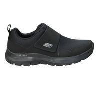 Skechers Baskets homme 894159-BBK - Noir - Lacets - Semelle plate - Taille 41