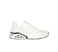 Baskets homme Skechers Air Uno -Revolution-Airy - Blanc - Lacets - Plat 43