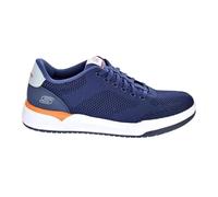 Skechers Baskets Corliss-Dorset pour Homme, Bleu Marine, 42 EU