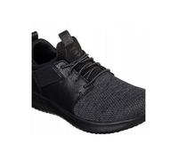 Baskets Homme Skechers Delson Camben Noires Confortables Taille 45 - Élégance et Flexibilité au Quotidien 45