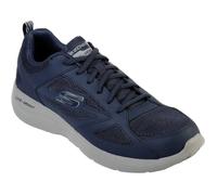 Skechers Baskets Homme Dynamight 2.0-Fallford Cuir/Mesh PU Bleu marine Taille 42 (UK 8)