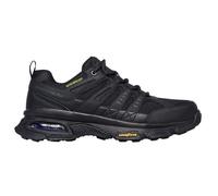 Skechers Homme air Envoy Bulldozer Basket, Cuir PU Noir avec Bordure Noire, 46 EU