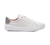 Baskets Homme - TIMBERLAND SENECA BAY - Cuir Blanc - Talon Plat - Lacets 41