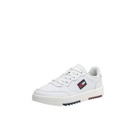 Baskets homme Tommy Jeans Ref 58810 YBR Blanc - TOMMY JEANS - Homme - Plat - Lacets - Textile 40