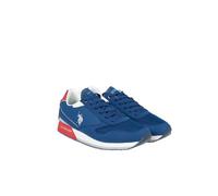 Baskets Homme U.S. Polo Assn. Nobil003 en cuir bleu avec lacets 44