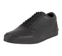 Baskets Homme VANS Old Skool en cuir - Noir - Lacets - Semelle vulcanisée 39