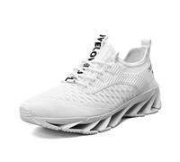 Baskets Hommes Chaussures Sport Running Randonnée Basquettes Tennis Mocassins Loafers Basket Lacets Homme Sneakers Fashion Summer Men Mesh Respirable Confortable LéGer Flat Soft Lace Up Casual