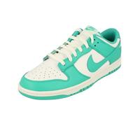 Baskets Hommes Nike Dunk Low Retro Bttys - Blanc Vert - Cuir - Lacets - Plat 45,5
