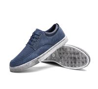 Baskets Hommes Sc Toile - FUNMOON - Bleu - Homme - Textile - Lacets 41