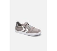 Baskets Hummel Slimmer Stadil Low Jr pour Enfant 34 Gris