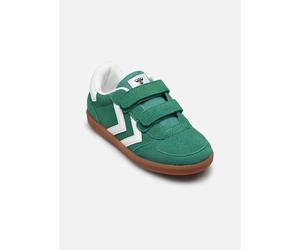 Baskets Hummel VICTORY SUEDE II pour Enfant 31 Vert