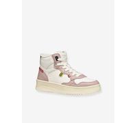 Geox J Lestrella Girl Basket, Rose Blanche, 32 EU