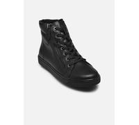 Jana Baskets Hautes pour Femme 8-25269-43 Botte Tendance, Noir, 38 EU Large
