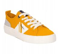 Baskets jaunes basses à lacets PEPE JEANS ALLEN FALG pour homme, pointure 44 AWE