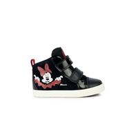 Baskets jeune bébé fille Geox Kilwi - black/red - 23 22