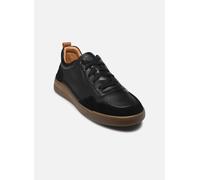 Josef Seibel Baskets basses Cleve 01 pour homme, largeur G (normal), semelle intérieure amovible, Noir , 44 EU