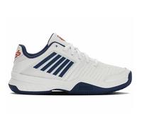 Baskets - K-SWISS - Court Express HB - Homme - Blanc - Cuir - Lacets - Plat 45