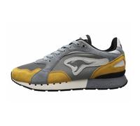 Baskets KangaROOS Coil R3 - Homme - Ultimate Grey/Yellow - Taille 45 - Dessus Textile - Lacets 45