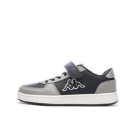 Baskets - KAPPA - Malone - Garçon - Gris/Marine - Lacets & Velcro 35