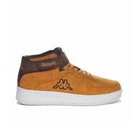 Baskets - KAPPA - Maserta 4 Md - Jaune, marron - Tige haute - Confort rétro-basketball