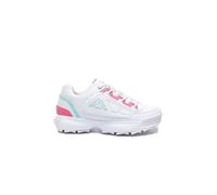 Baskets Kappa Rave MF Blanc - Femme/Adulte - Lacets - Synthétique - Plat 39