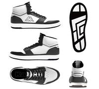 Baskets Kappa Rernal MD Blanc 36 Unisex