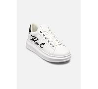 Baskets Karl Lagerfeld Kapri Cornelly Signia Stitch pour Femme 38 Blanc