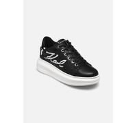 Baskets Karl Lagerfeld Kapri Whipstitch Lo Lace pour Femme 39 Noir