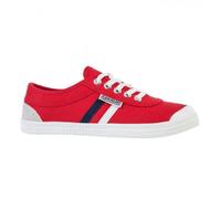 Baskets - KAWASAKI - Retro canvas - Homme - Lacets - Rouge 36