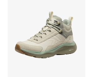 Baskets KEEN Leiki Leather Mid Wp Women Birch/ Lily Pad EUR 40.5