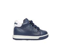 Baskets Lacées En Nappa Bicolore Adam Marine- 20