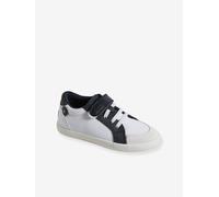 Baskets lacets élastiqués enfant collection maternelle blanc 28