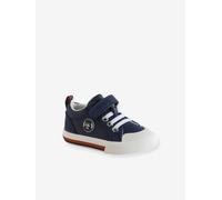 Baskets lacets élastiqués et scratchées bébé marine 24