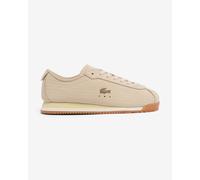 Baskets Lacoste Club-Low Leather beige femme - 39