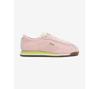 Baskets Lacoste Club-Low rose vert femme - 38