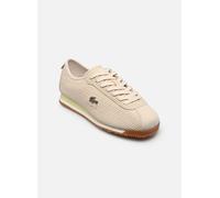 Baskets Lacoste Club-Low Leather beige femme - 39