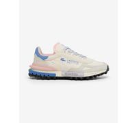 Baskets Lacoste Elite Active Retro beige bleu rose femme - 37