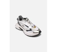 Baskets Lacoste L003 Neo Shot Mesh blanc noir beige femme - 36