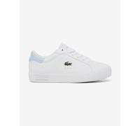 Baskets Lacoste Powercourt blanc bleu ciel enfant - 21
