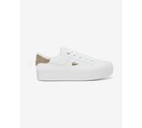 Baskets Lacoste Ziane Platform blanc pur doré femme - 37.5