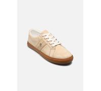 Baskets Lauren Ralph Lauren JANSON II-SNEAKERS-LOW TOP LACE pour Femme 39 1/2 Beige